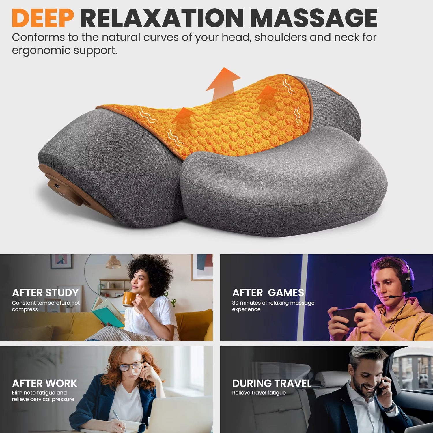 Heated Massage Pillow OyunMatik